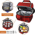 opux Lunch Bag Women Insulated, Adult Lunch Box Cooler, Lunch Box - Image 8