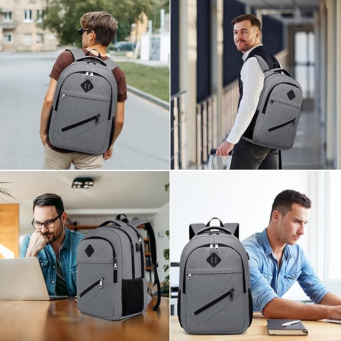 Backpack, School Backpacks for Teen Boys & Girls, Student Bookbag Fits 17.3 - Image 6