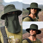Sun Hats for Men Women Fishing Hat UPF 50+ Breathable Wide Brim Summer UV - Image 2