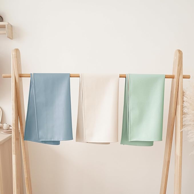 Konssy Faux Leather Baby Changing Mat, Waterproof, Wipeable & Portable Diaper - Image 6