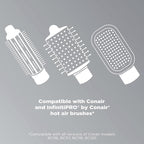 INFINITIPRO BY CONAIR Brush Head Attachment Storage Case, Compatible with INFINITIPRO BY CONAIR The Knot Dr. Dryer Brushes