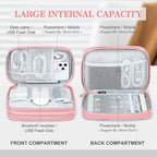 FYY Electronic Organizer, Large Travel Cable Organizer Bag Pouch Electronic - Image 3