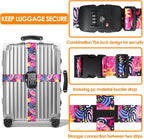 Adjustable Travel Luggage Strap Suitcase Belt Travel Bag Accessories 1.96 in W - Image 3