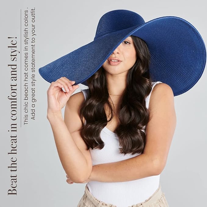San Diego Hat Company Women's Ultrabraid X-Large Brim Hat, Adjustable Sun Hat - Image 5