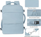Travel Backpack for Women Men, Travel Laptop Backpack w/USB Charging Port - Image 5
