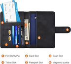 Eoehro Passport Holder for Travel Essentials, Passport Wallet Cover Case for - Image 3