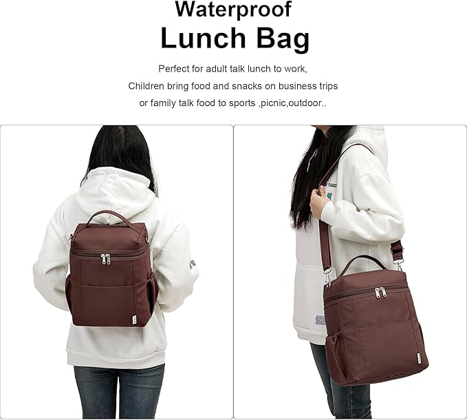 NOL Natural Organic Lifestyle Insulated Lunch Bags - Image 6