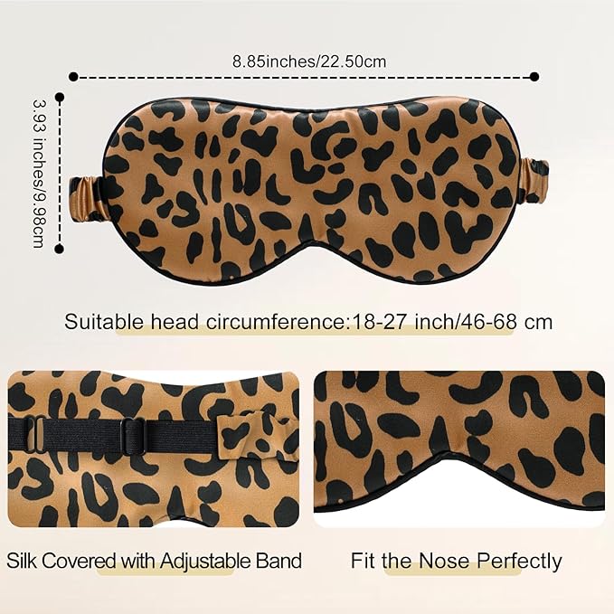ZIMASILK Adjustable 100% 22 Momme Mulberry Silk Sleep Mask - Image 4
