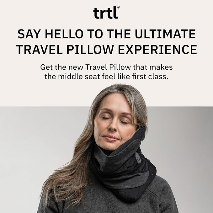 trtl Travel Pillow Cool for Neck Support- Cooling Neck Pillow - Image 2