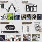 238Pcs Emergency Survival Kit and First Aid Kit, Professional Survival Gear Tool - Image 5