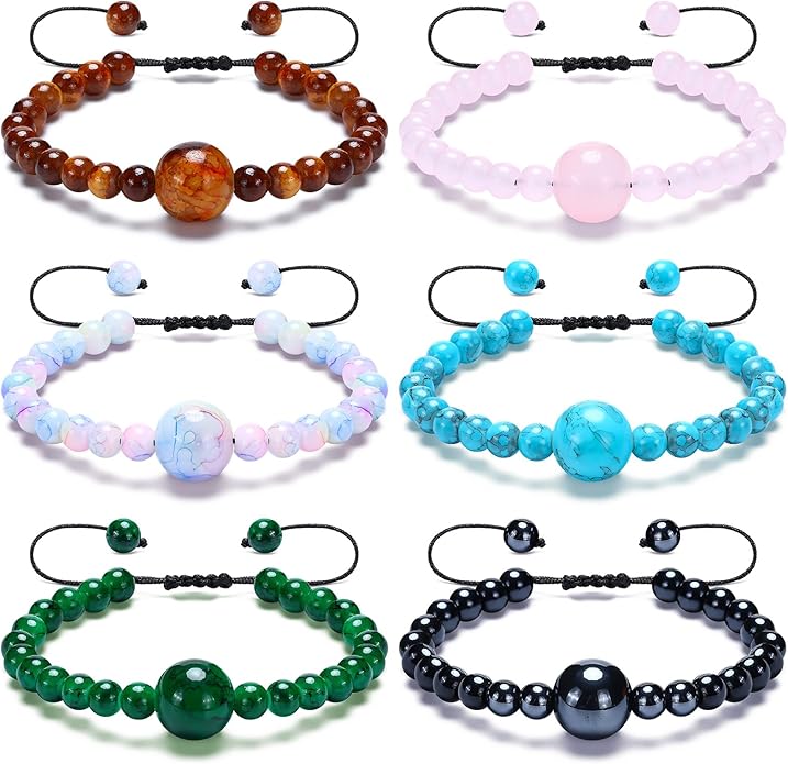 Sureio 6 Pcs Motion Sickness Bands Bracelet Anti Nausea Adjustable Wristband by Sureio
