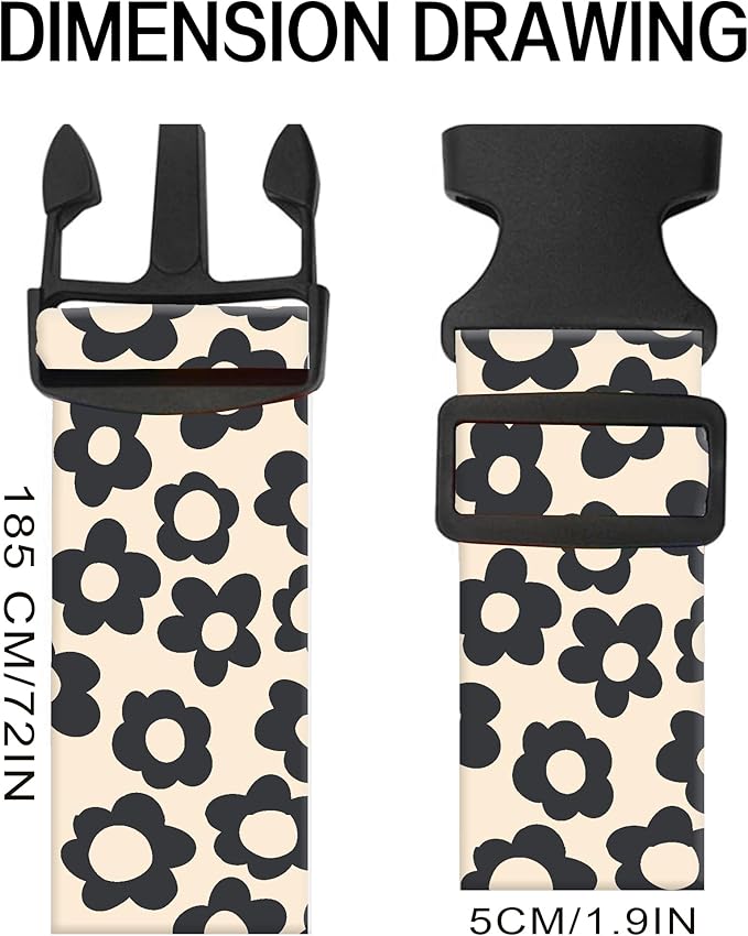 Luggage Straps for Suitcases, Adjustable Travel Belt, Durable Wide Luggage Strap - Image 6