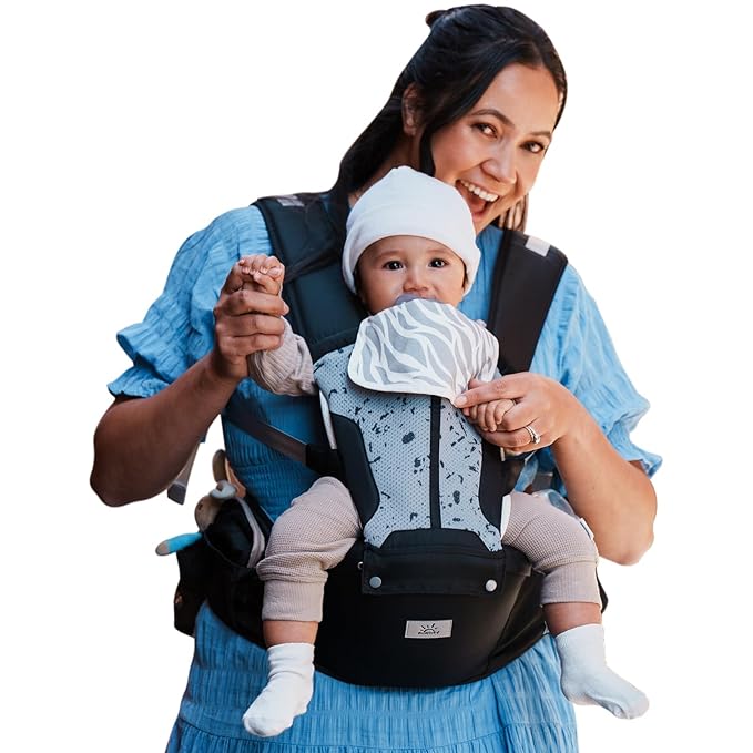 Baby Carrier, MOMTORY Safety-Certified 6-in-1 Baby Carrier Newborn to Toddler by MOMTORY