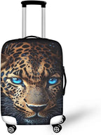 Cool Laopard Luggage Cover Universal Fit 26-29 Inch Luggage by Dremagia