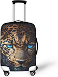 Cool Laopard Luggage Cover Universal Fit 18-21 Inch Luggage by Dremagia