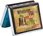 Silver Vintage Pill Box 7 Day Metal Pill Box - Image 4