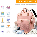 Diaper Bag, Backpack with Changing Station, Waterproof Baby Bag - Image 2