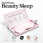 Pure Silk Sleep Mask Light Blocking Travel Essentials. Eye Masks - Image 2