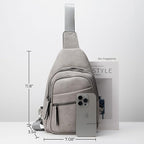 Alldaily Large Sling Bag for Women Crossbody Purse Leather Fashionable Trendy - Image 6