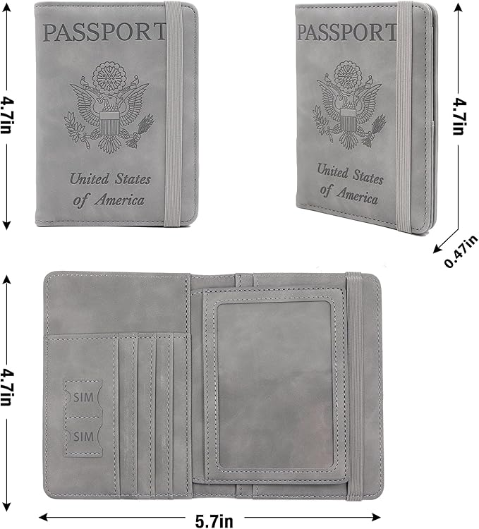 Melsbrinna RFID Passport Holder - Image 4