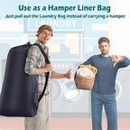 Heavy Duty Laundry Bag 2 Pack XL Nylon Laundry Bags - Image 4
