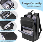 Backpack for Men Slim & Expandable Travel Laptop Backpack - Image 4