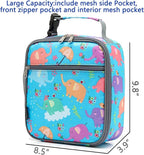 FlowFly Kids Lunch box Insulated Soft Bag Mini Cooler Back to School Thermal - Image 3