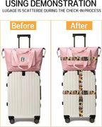 Luggage Straps for Suitcases, Adjustable Travel Belt, Durable Wide Luggage Strap - Image 3
