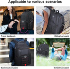 50L Travel Backpack, Extra Large Backpack, Laptop Backpack - Image 7