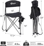 PORTAL Extra Large Quick Folding Tripod Stool - Image 3