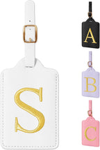 Personalized Initial Luggage Tags by izuzta