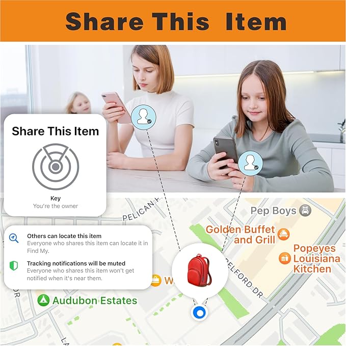 Air Tracker 4 Pack, Smart Bluetooth Tracker Works - Image 5