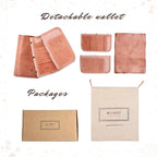 Genuine Leather Nomad Organizer Travel Wallet | Women's Wallet Clutch Passport - Image 7