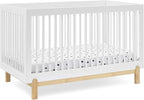 Delta Children Poppy 4-in-1 Convertible Crib, Bianca White/Natural by DeltaChildren