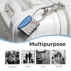 pack all TSA Approved Cable Luggage Locks, 3 Digit Combination Padlocks - Image 7