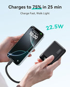 INIU Portable Charger, Smallest 22.5W 20000mAh USB C in & Out Power Bank Fast - Image 5
