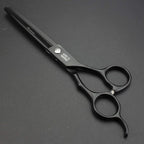 SHARONDS 7.0 Inch Stainless Steel Professional Barber Scissors Hair Thinning Scissors Hairdresser or Home Hairdresser Variant/Hybrid Scissors (scissors set)