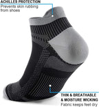 PAPLUS Ankle Compression Sock for Men and Women 2/4/6 Pairs, Low Cut - Image 4