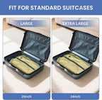 BAGAIL TPU Vacuum Bag for Travel, Reusable Compression Bag - Image 8