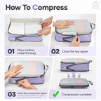 Veken 11 Set Compression Packing Cubes - Image 3