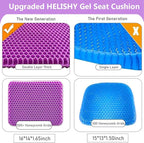 Gel Seat Cushion, Office Seat Cushion Chair Pads - Image 3