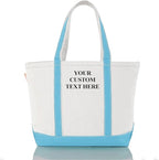 CB STATION Medium Classic Canvas Tote Bag by CBSTATION