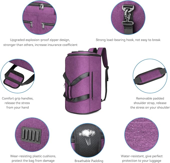 Bukere Carry on Garment Duffle Bag - Image 6