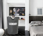 DOKEHOM 160L XX-Large Laundry Basket, Collapsible Laundry Bag, Foldable Laundry - Image 8