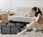 Bago Foldable Duffel Bags for Traveling Women & Men - 60L Medium Packable - Image 2