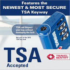 Brinks TSA Accepted Indicator Luggage Lock, 2.5 inch Long Shackle, New More - Image 3
