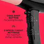 GOLD N HOT 1875 WATT Full Size Euro Dryer with Rose Gold Barrel