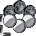 2025 New Air Tracker Tags-6 Pack, Replaceable Battery, Key Finder and Item by Tukio