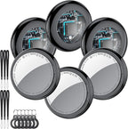 2025 New Air Tracker Tags-6 Pack, Replaceable Battery, Key Finder and Item by Tukio