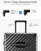Trunk Luggage, Expandable PC Hard Shell Large Checked 28 Inch Suitcase - Image 10